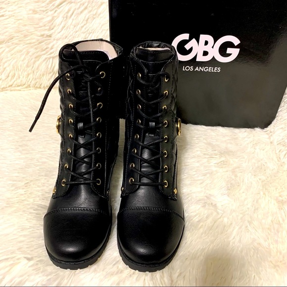 gbg los angeles black boots
